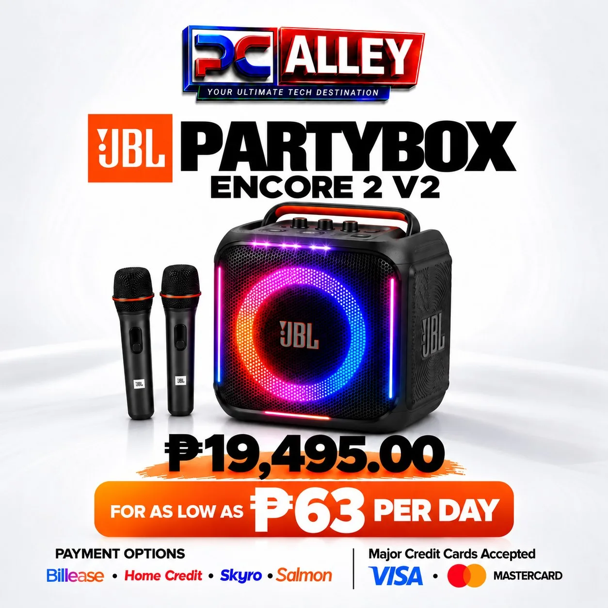 JBL PartyBox Encore 2 V2