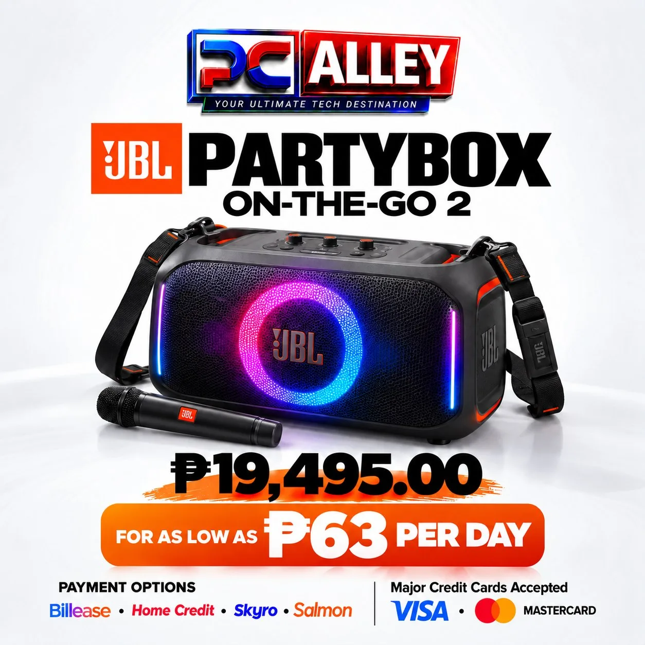 JBL PartyBox On-The-Go 2