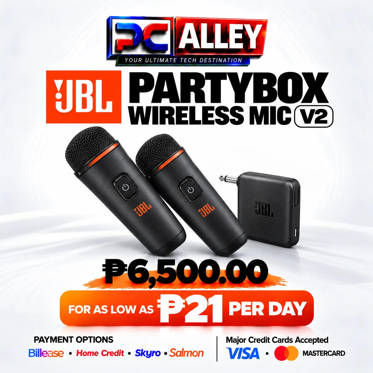 JBL Partybox Wireless Mic V2