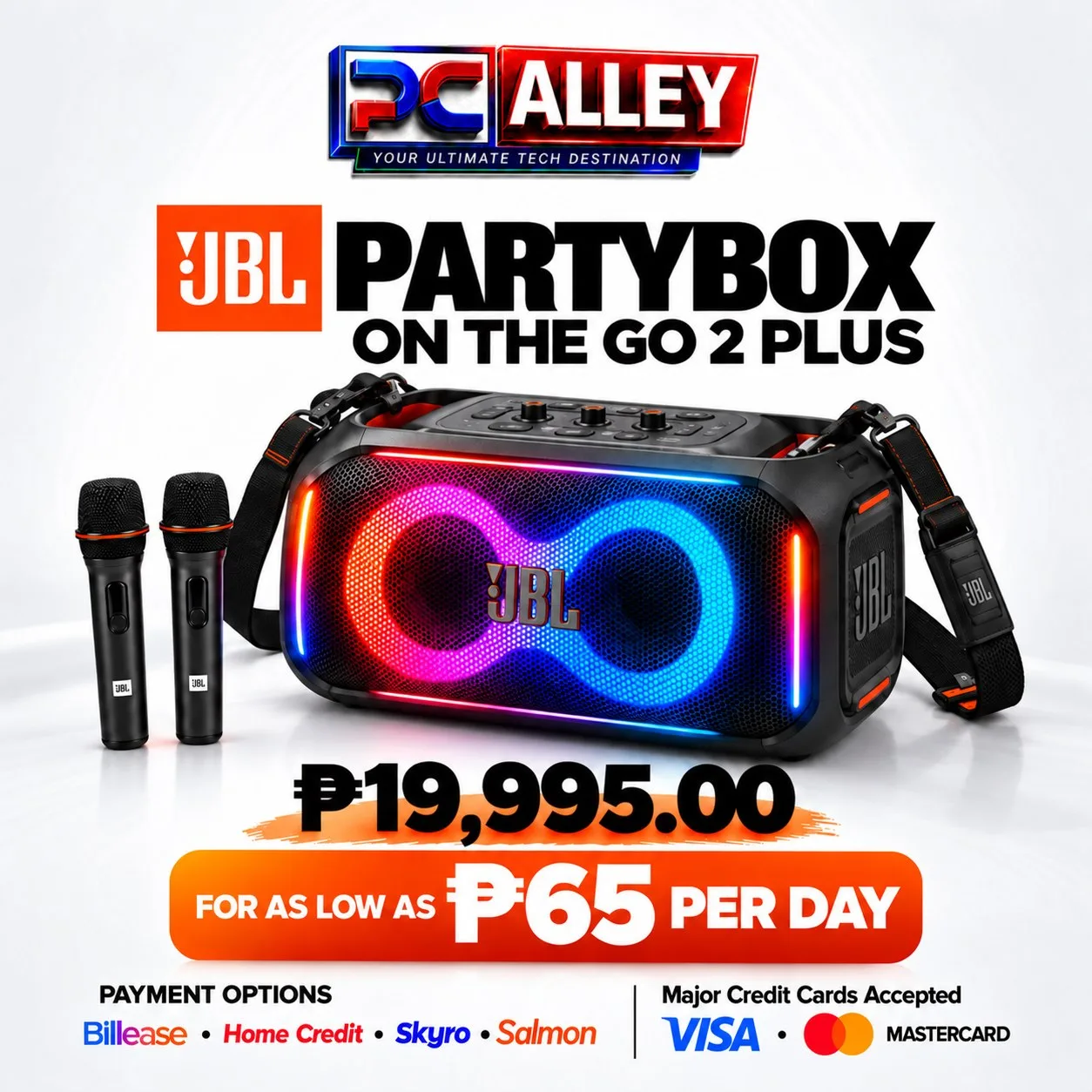 JBL PartyBox On-The-Go 2 Plus