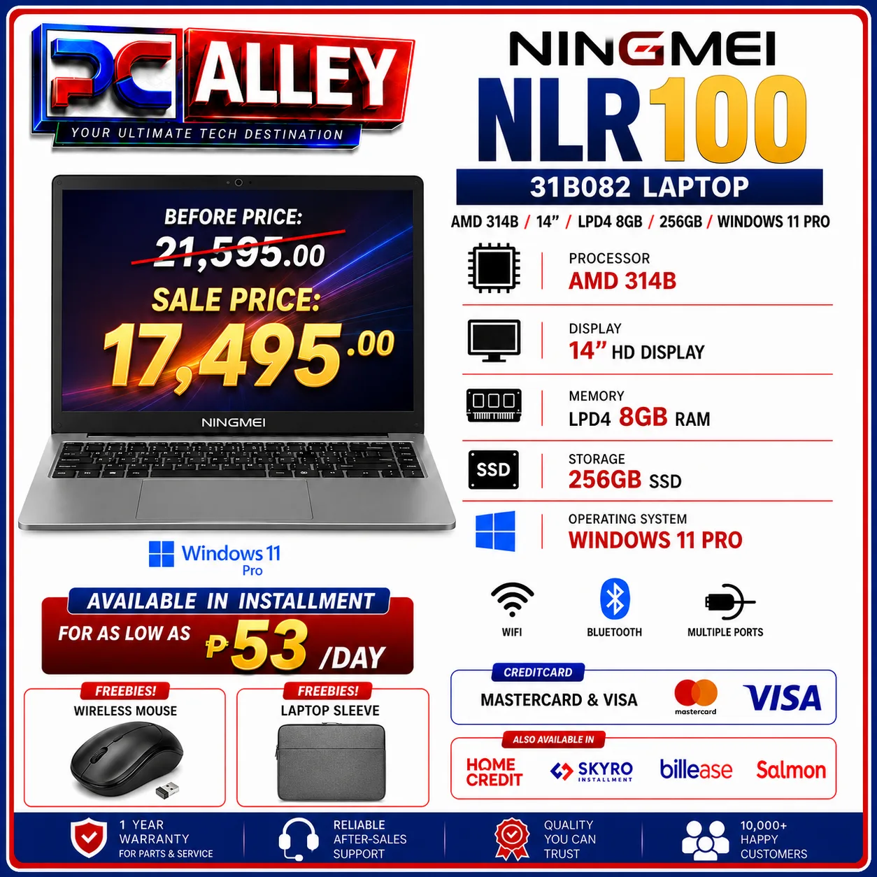 Ningmei NLR100 31B082 Laptop